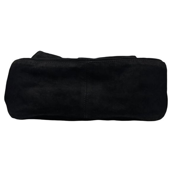 Fendi Vintage Red Glitter Finish Suede Mamma Baguette Vintage Red Glitter - Picture 7 of 16